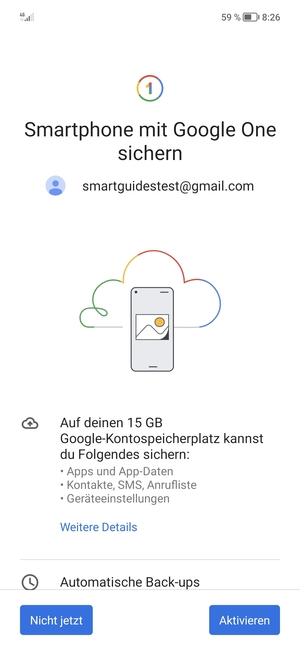 Wählen Sie Aktivieren
