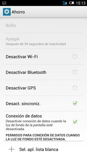 Marque todas las casillas de verificación
