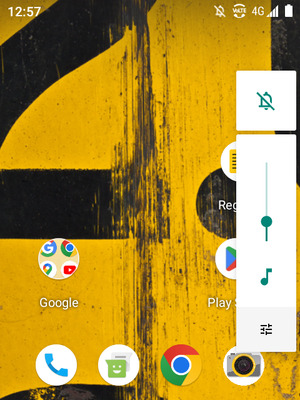 Select Mute to change to sound mode again