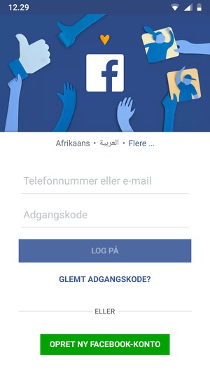 Din app er klar til brug