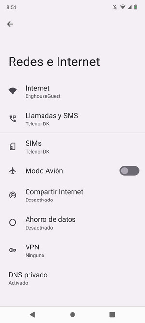 Seleccione SIMs
