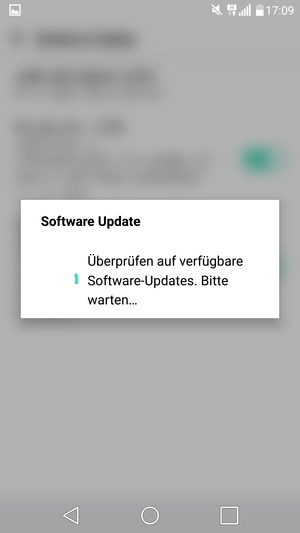 Warten Sie, bis die Suche abgeschlossen ist