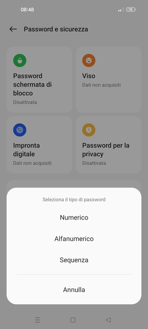 Seleziona Sequenza