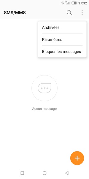 Sélectionnez Paramètres