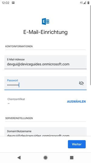 Geben Sie Ihre Passwort ein