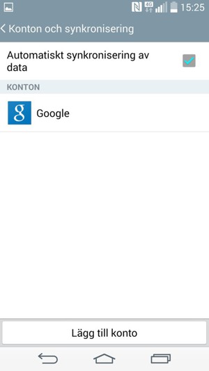 Välj Google