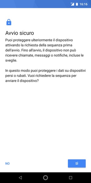 Seleziona la tua opzione preferita