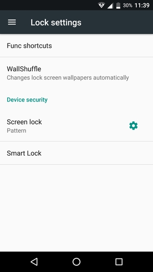 Your phone is now secure with a screen lock