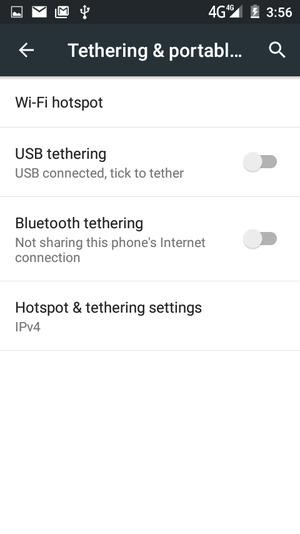 Select Wi-Fi Hotspot