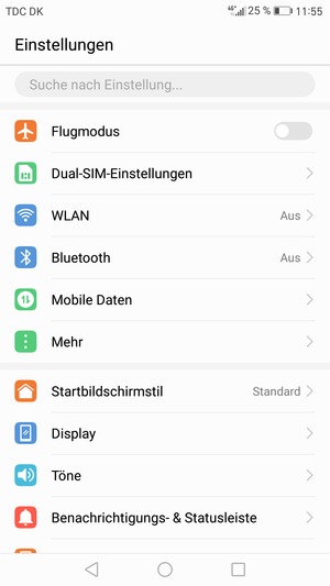 Wählen Sie Mehr