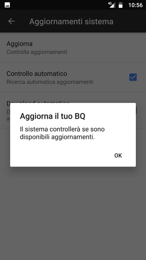 Seleziona OK