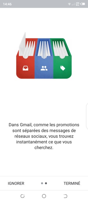 Sélectionnez TERMINÉ