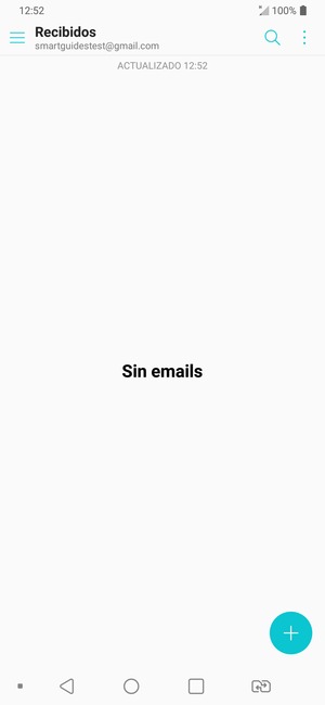 Su Gmail está listo para usar