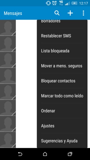 Seleccione Ajustes