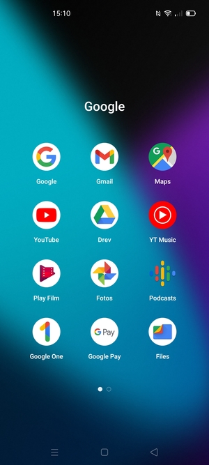 Vælg Gmail