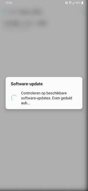 Wacht tot de zoekopdracht beëindigd is