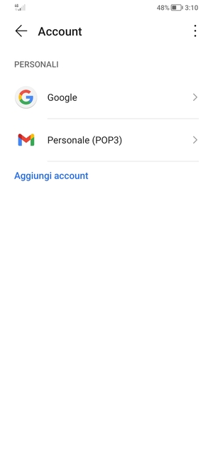 Seleziona Google