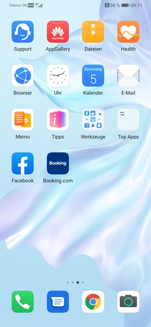 Wählen Sie E-Mail