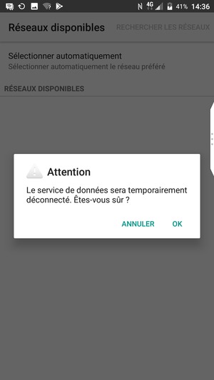 Sélectionnez OK