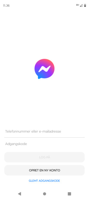 Din app er klar til brug