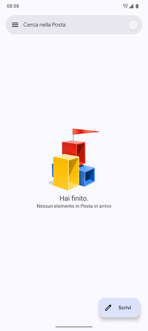 Il tuo account è pronto per l'uso