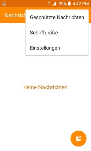 Wählen Sie Einstellungen
