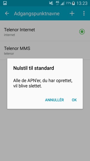 Vælg OK