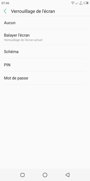 Sélectionnez Schéma