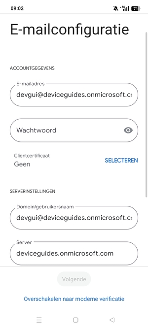 Voer uw wachtwoord in