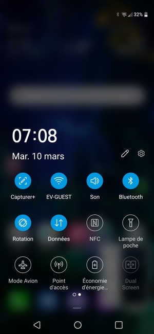 Désactiver le Wi-Fi et le Bluetooth