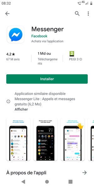 Sélectionnez Installer
