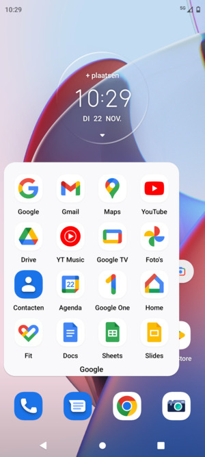 Selecteer Gmail