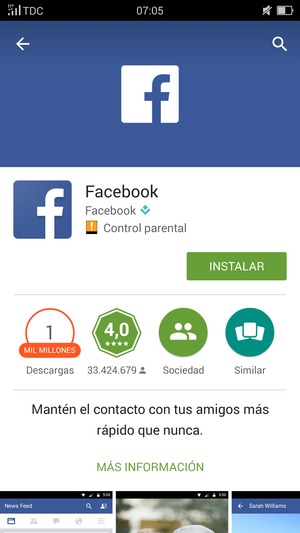 Seleccione INSTALAR