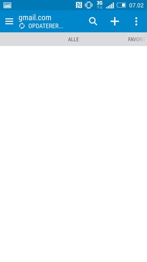 Din Gmail/Hotmail er klar til brug