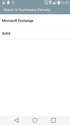 Sélectionnez Autre