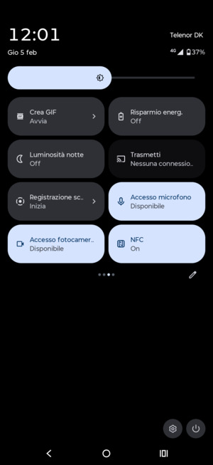 Seleziona Risparmio energetico