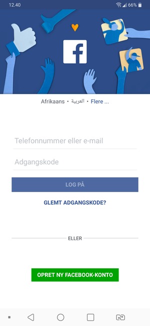 Din app er klar til brug