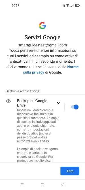 Seleziona Altro
