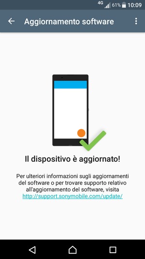 Seleziona il tasto Menu