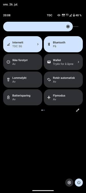 Slå av Bluetooth