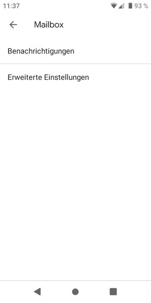 Wählen Sie Erweiterte Einstellungen