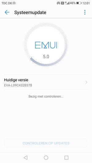 Wacht tot de zoekopdracht beëindigd is