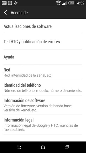 Seleccione Actualizaciones de software