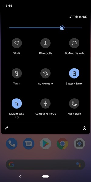 Select the Settings button