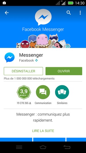 Sélectionnez OUVRIR