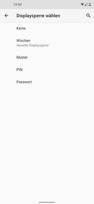 Wählen Sie Muster