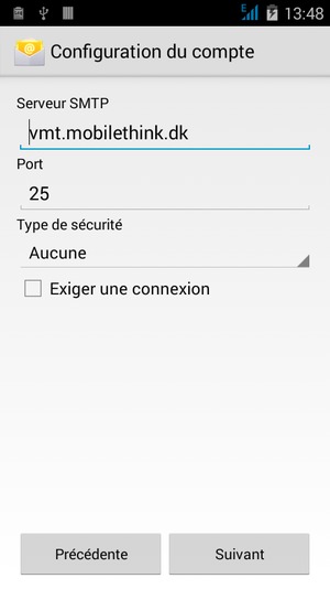 Décochez la case Exiger une connexion et sélectionnez Suivant