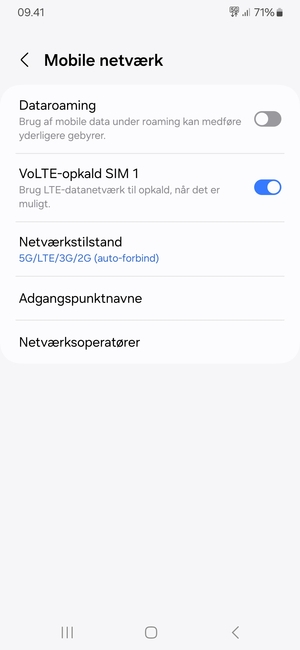 Vælg Adgangspunktnavne