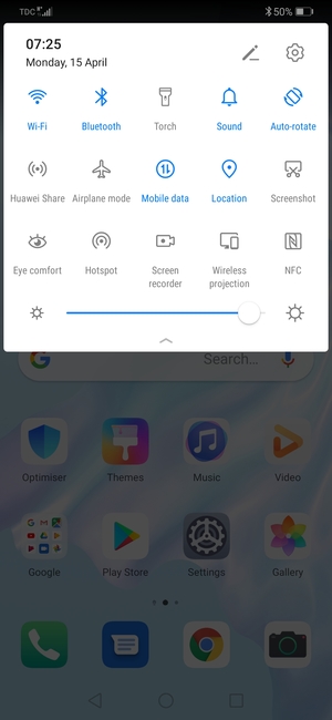 Turn off Wi-Fi and Bluetooth