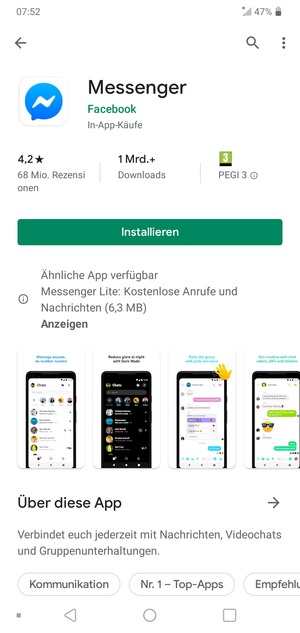 Wählen Sie Installieren